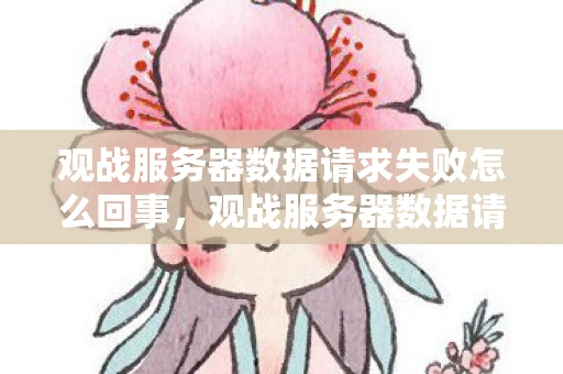 观战服务器数据请求失败怎么回事，观战服务器数据请求失败，一场虚拟竞技的幕后故事