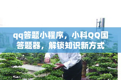 qq答题小程序，小科QQ国答题器，解锁知识新方式