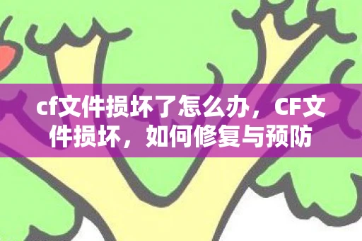 cf文件损坏了怎么办，CF文件损坏，如何修复与预防