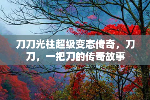 刀刀光柱超级变态传奇，刀刀，一把刀的传奇故事