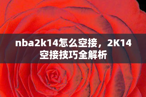 nba2k14怎么空接，2K14空接技巧全解析