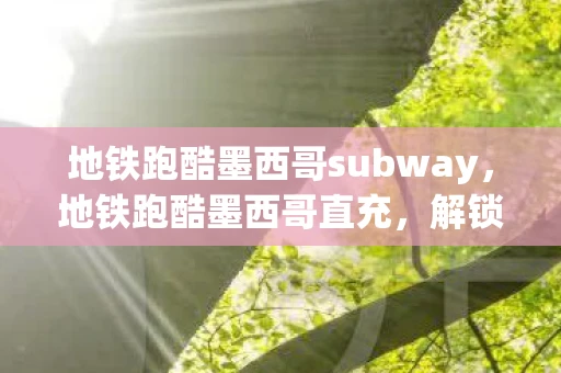 地铁跑酷墨西哥subway，地铁跑酷墨西哥直充，解锁新挑战，畅游无限可能