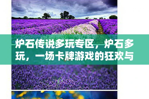 炉石传说多玩专区，炉石多玩，一场卡牌游戏的狂欢与探索