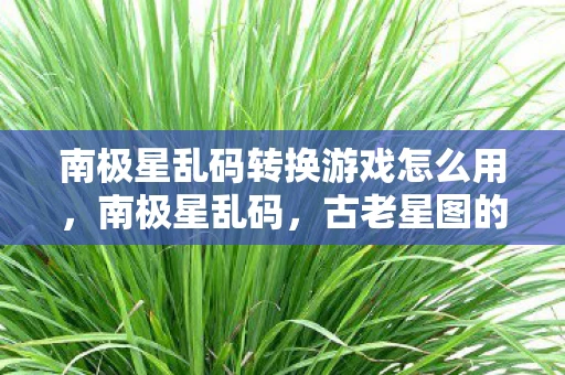 南极星乱码转换游戏怎么用，南极星乱码，古老星图的神秘密码