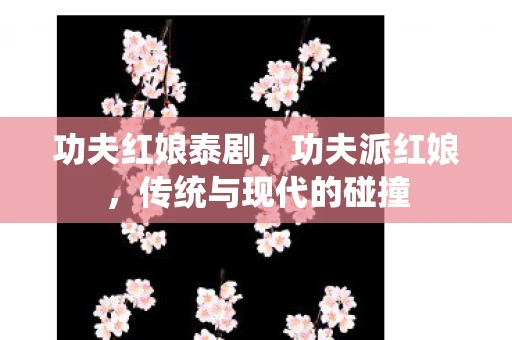 功夫红娘泰剧，功夫派红娘，传统与现代的碰撞