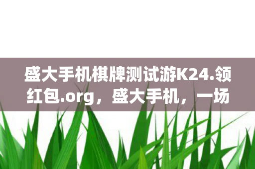 盛大手机棋牌测试游K24.领红包.org，盛大手机，一场未竟的传奇
