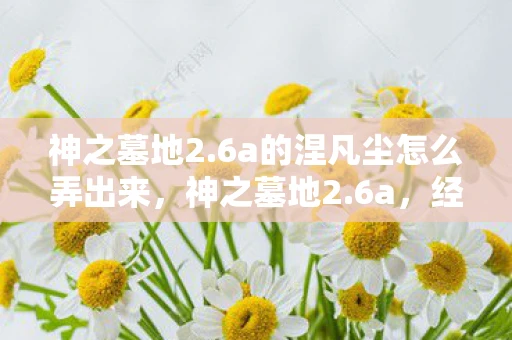 神之墓地2.6a的涅凡尘怎么弄出来，神之墓地2.6a，经典地图的传奇重生