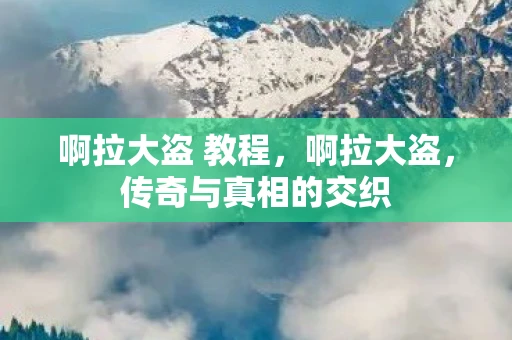 啊拉大盗 教程，啊拉大盗，传奇与真相的交织