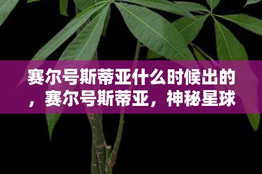 赛尔号斯蒂亚什么时候出的，赛尔号斯蒂亚，神秘星球的守护者