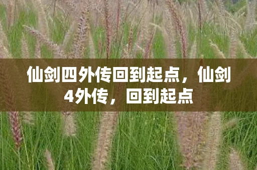 仙剑四外传回到起点，仙剑4外传，回到起点