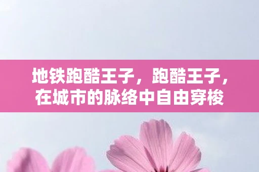 地铁跑酷王子，跑酷王子，在城市的脉络中自由穿梭