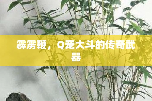 霹雳鞭，Q宠大斗的传奇武器