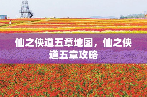 仙之侠道五章地图，仙之侠道五章攻略