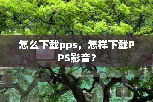 怎么下载pps，怎样下载PPS影音？