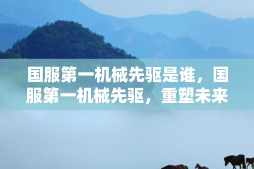 国服第一机械先驱是谁，国服第一机械先驱，重塑未来的科技先驱者