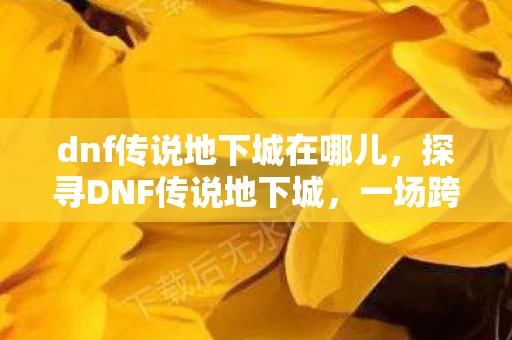 dnf传说地下城在哪儿，探寻DNF传说地下城，一场跨越时空的冒险之旅