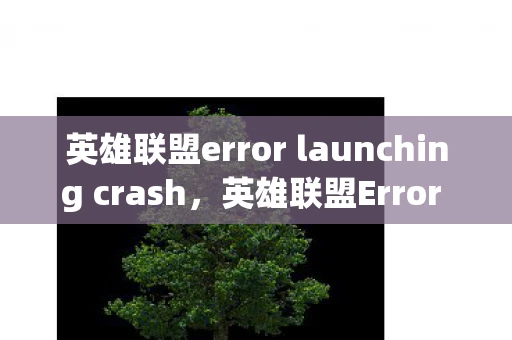 英雄联盟error launching crash，英雄联盟Error Report，解析与解决游戏常见错误