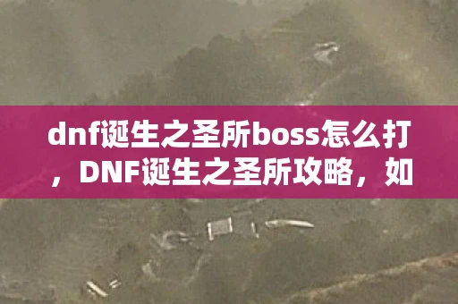 dnf诞生之圣所boss怎么打，DNF诞生之圣所攻略，如何轻松通关