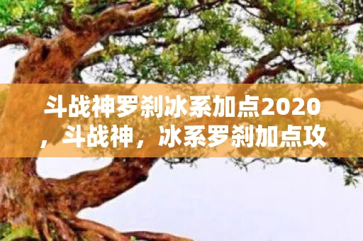 斗战神罗刹冰系加点2020，斗战神，冰系罗刹加点攻略