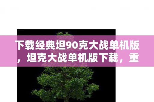 下载经典坦90克大战单机版，坦克大战单机版下载，重温经典，再燃战火