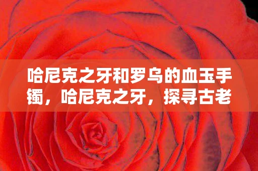 哈尼克之牙和罗乌的血玉手镯，哈尼克之牙，探寻古老文明的神秘遗物