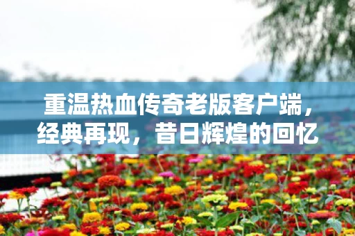 重温热血传奇老版客户端图片