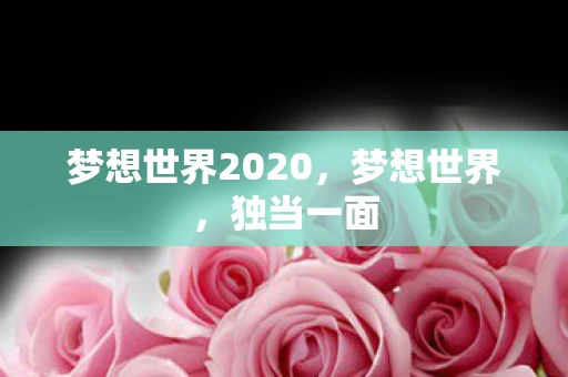 梦想世界2020，梦想世界，独当一面