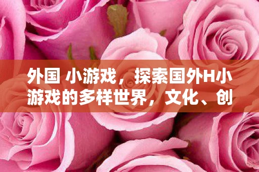 外国 小游戏，探索国外H小游戏的多样世界，文化、创新与法律边缘的灰色地带