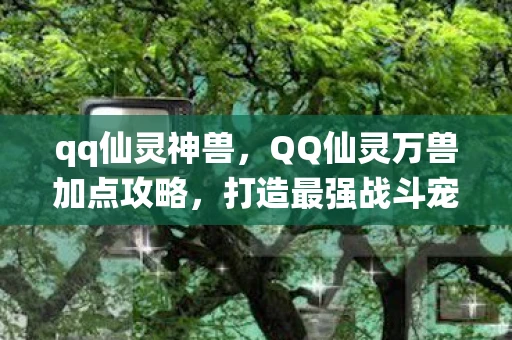 qq仙灵神兽，QQ仙灵万兽加点攻略，打造最强战斗宠物