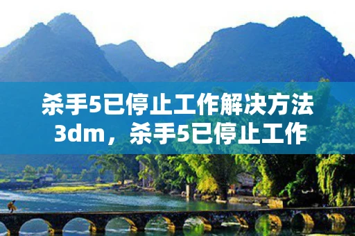 杀手5已停止工作解决方法 3dm，杀手5已停止工作