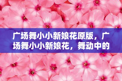 广场舞小小新娘花原版，广场舞小小新娘花，舞动中的情感与传承
