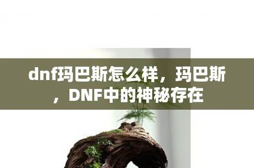 dnf玛巴斯怎么样，玛巴斯，DNF中的神秘存在