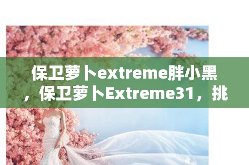 保卫萝卜extreme胖小黑，保卫萝卜Extreme31，挑战极限，守护你的萌世界