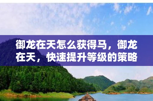 御龙在天怎么获得马，御龙在天，快速提升等级的策略指南