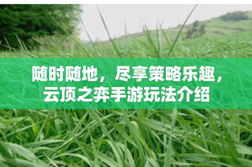 云顶之弈手游玩法介绍图片