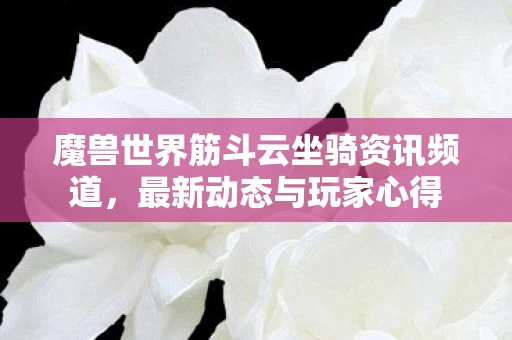 魔兽世界筋斗云坐骑资讯频道图片