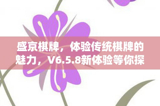 体验传统棋牌的魅力图片