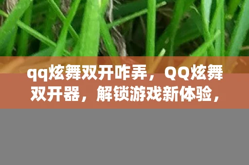 qq炫舞双开咋弄，QQ炫舞双开器，解锁游戏新体验，安全使用是关键
