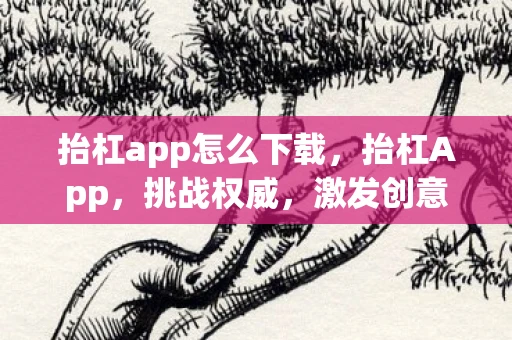抬杠app怎么下载，抬杠App，挑战权威，激发创意的社交新平台