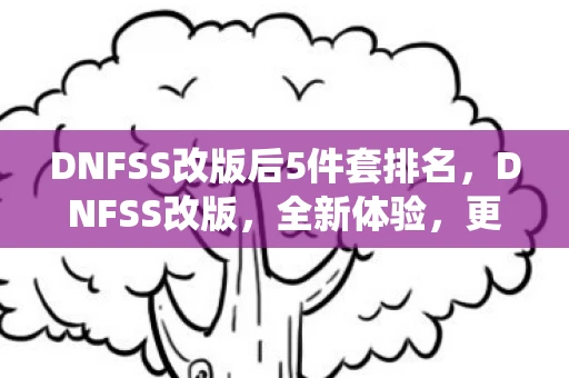 DNFSS改版后5件套排名，DNFSS改版，全新体验，更强大的战斗系统