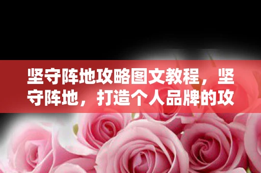 坚守阵地攻略图文教程，坚守阵地，打造个人品牌的攻略图