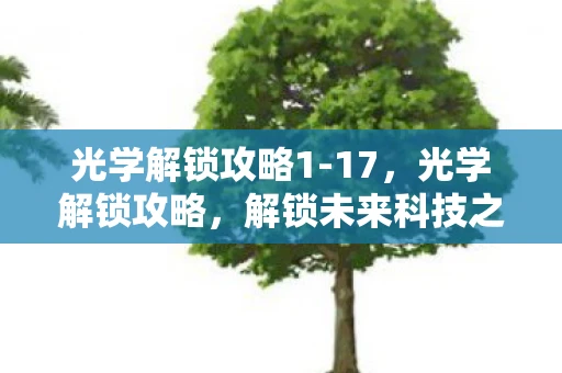 光学解锁攻略1-17，光学解锁攻略，解锁未来科技之门