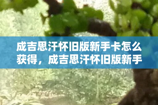 成吉思汗怀旧版新手卡怎么获得，成吉思汗怀旧版新手卡，重温经典，再启征途