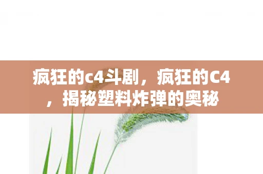 疯狂的c4斗剧，疯狂的C4，揭秘塑料炸弹的奥秘