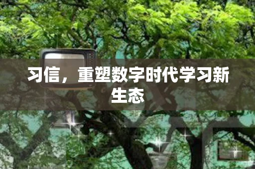 习信，重塑数字时代学习新生态