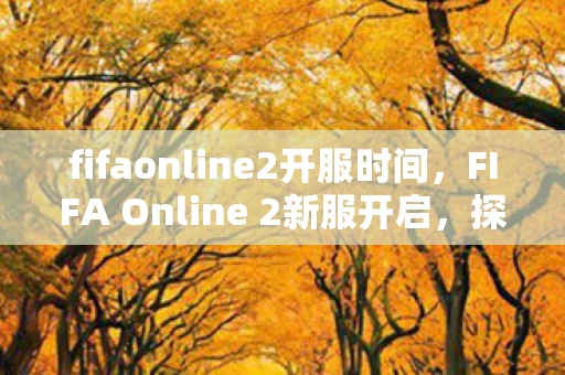 fifaonline2开服时间,FIFA Online 2新服开启,探索足球世界的无限可能 fifaonline2开服时间,FIFA Online 2新服开启,探索足球世界的无限可能