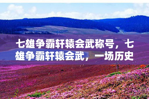 七雄争霸轩辕会武称号,七雄争霸轩辕会武,一场历史与荣耀的盛宴 七雄争霸轩辕会武称号,七雄争霸轩辕会武,一场历史与荣耀的盛宴