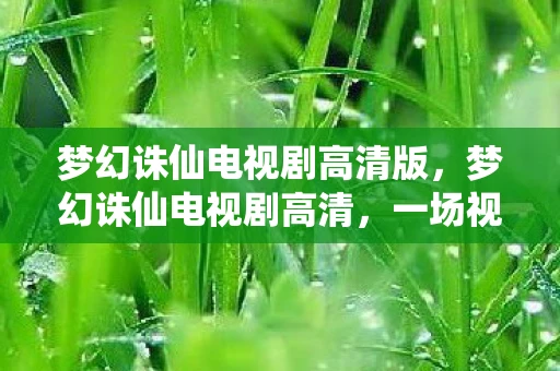 梦幻诛仙电视剧高清版，梦幻诛仙电视剧高清，一场视觉盛宴的解读