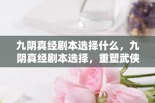 九阴真经剧本选择什么，九阴真经剧本选择，重塑武侠经典