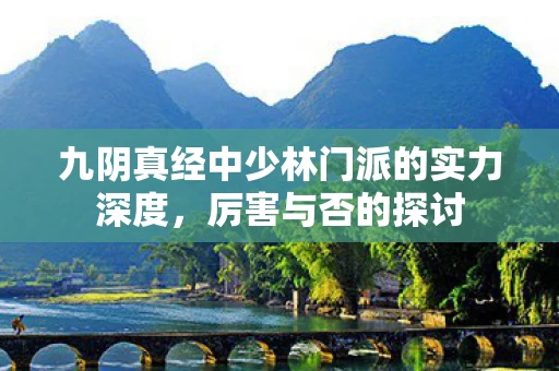 九阴真经中少林门派的实力深度图片